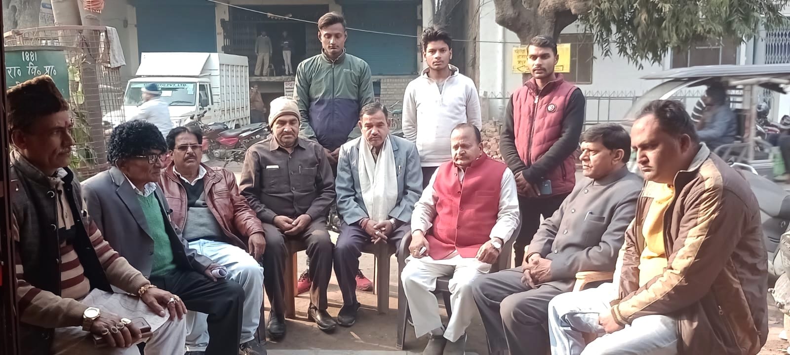 Sharad Yadav Shok Sabha Photo